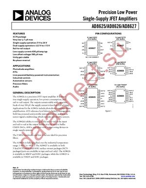 AD8627AKS-R2 datasheet  